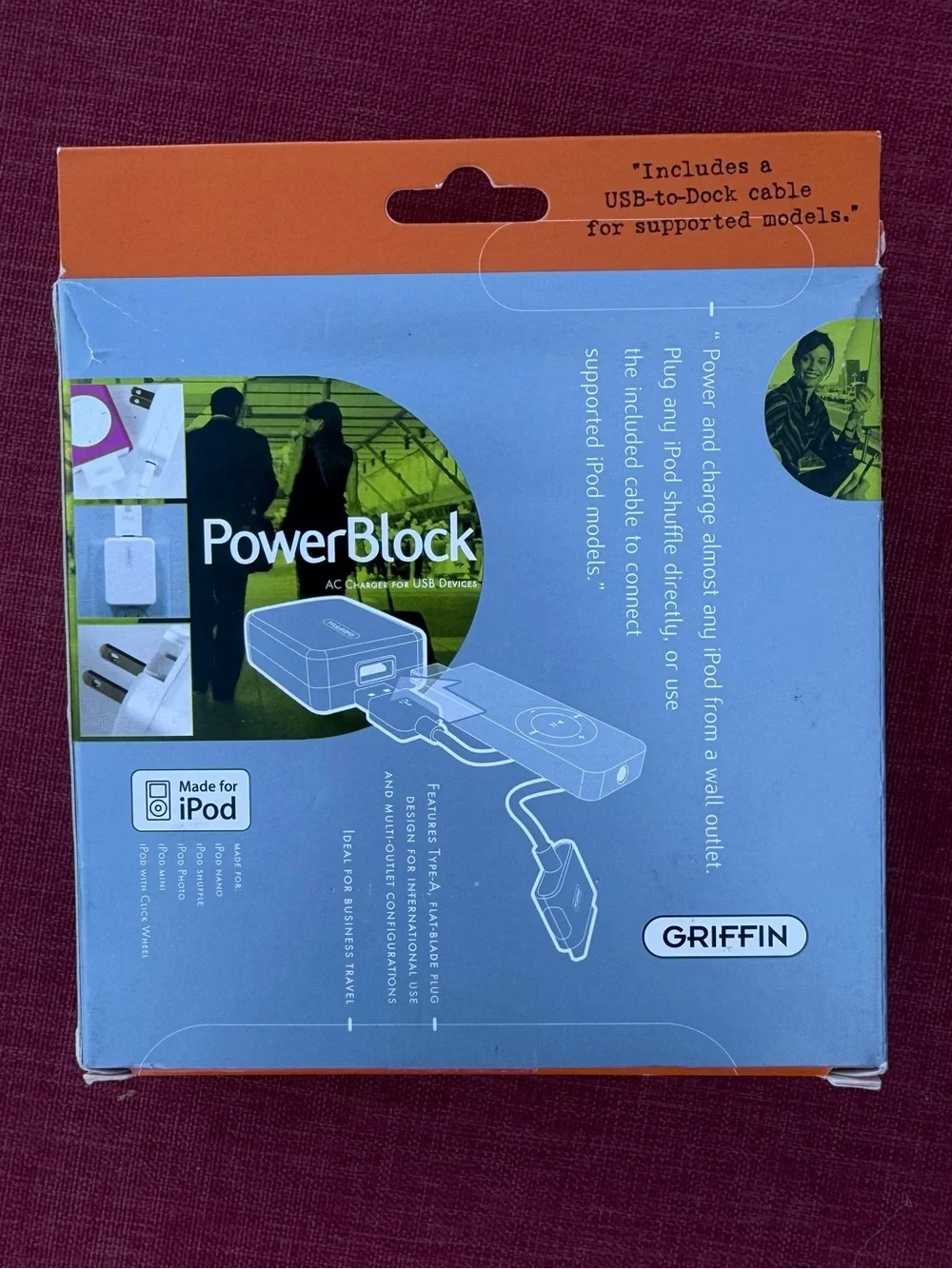 Griffin PowerBlock White AC Charger for USB Devices